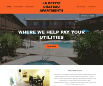 Lapetitechateauapartments.com(Home, Mesa, AZ) Screenshot