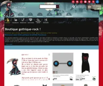 Lapetitefaucheuse.com(Boutique gothique) Screenshot