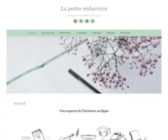 Lapetiteredac.com(La petite r) Screenshot