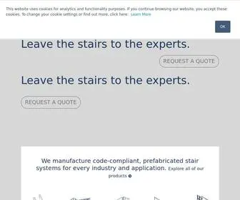 Lapeyrestair.com(Prefab Metal Staircases (Exterior & Interior)) Screenshot