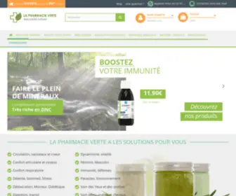 Lapharmacieverte.com(LA PHARMACIE VERTE) Screenshot