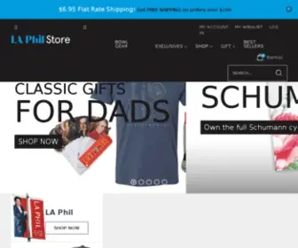 Laphilstore.com(LA Phil Store) Screenshot