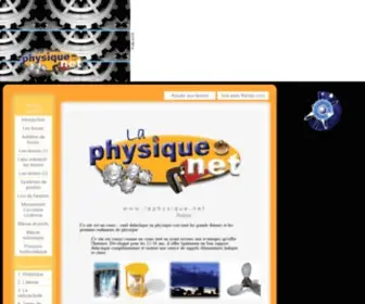 Laphysique.net(Ce site est un de cours) Screenshot