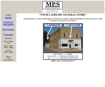 Lapidarysupplies.com(Apron) Screenshot