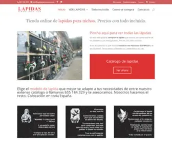 Lapidasparanichos.com(Lapidas) Screenshot