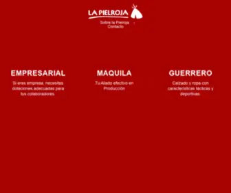 Lapielroja.com.co(La Pielroja Calzado y Ropa de Seguridad Industrial) Screenshot