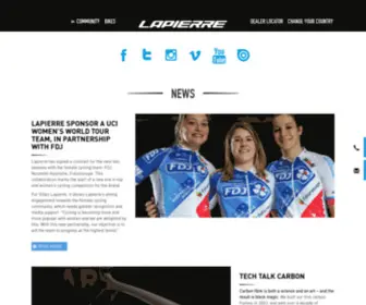 Lapierrebikes.com.au(Cycles Lapierre) Screenshot