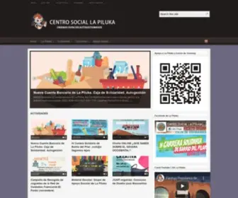 Lapiluka.org(Centro Social LA PILUKA) Screenshot