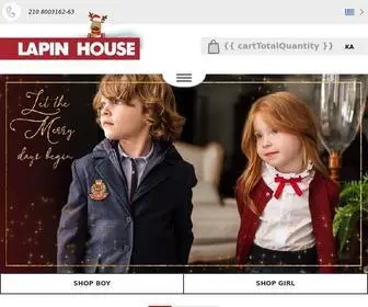Lapinkids.com(Παιδικά ρούχα) Screenshot