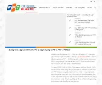 Lapinternetfpt.vn(Fpt telecom) Screenshot