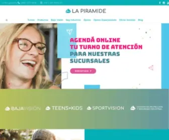 Lapiramideopticas.com(La Piramide Opticas) Screenshot