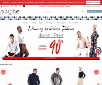 Lapiscine-Paris.fr(La Piscine Paris outlet store) Screenshot