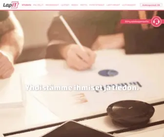 Lapit.fi(Etusivu) Screenshot