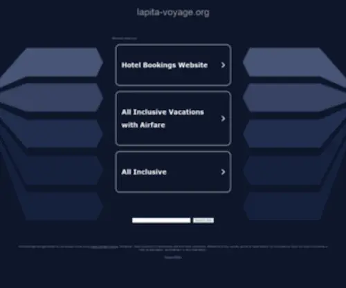 Lapita-Voyage.org(Herzlich willkommen auf der Internetseite) Screenshot