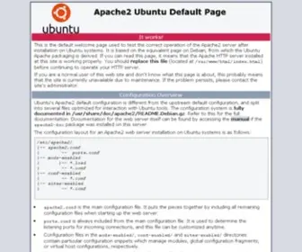 Lapiweb.com.mx(Apache2 Ubuntu Default Page) Screenshot