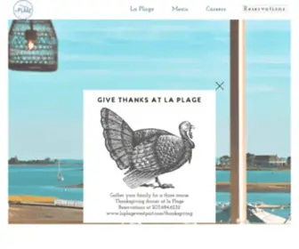 Laplagewestport.com(La Plage Westport) Screenshot