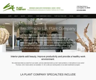 Laplantcompany.com(LA PLANT COMPANY) Screenshot