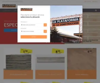 Laplataforma.es(La Plataforma de la Construcci) Screenshot