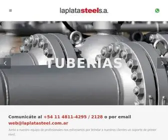 Laplatasteel.com.ar(La Plata Steel) Screenshot