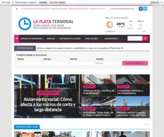 Laplataterminal.com(La Plata Terminal) Screenshot