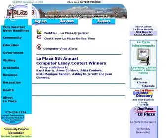 Laplaza.org(La Plaza Telecommunity) Screenshot