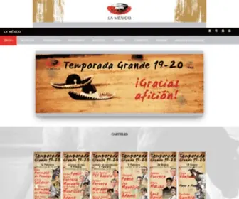 Laplazamexico.com(Plaza México) Screenshot