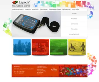 Lapoda.hu(Lapoda Multimedia & Science) Screenshot
