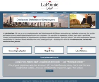 Lapointelaw.com(LaPointe Law) Screenshot