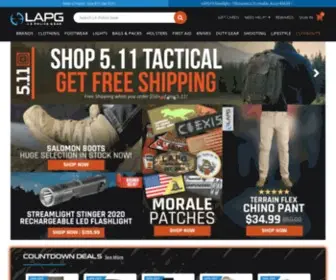 Lapolicegear.com(LA Police Gear) Screenshot