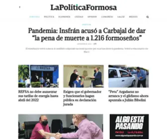 Lapoliticaformosa.com.ar(LaPolíticaFormosa) Screenshot