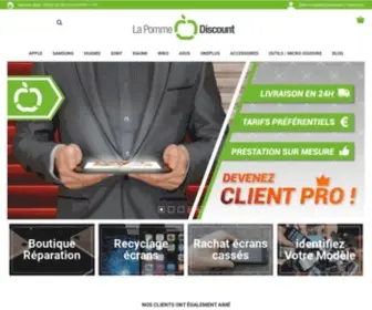 Lapommediscount.com(Replayce By LaPommeDiscount : Pièces détachées pour smartphones) Screenshot