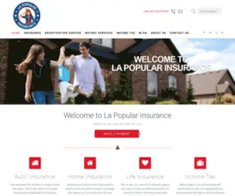 Lapopularinsurance.com(La Popular InsuranceLa Popular Insurance) Screenshot