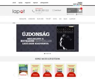 Lapot.hu(Előfizetés) Screenshot