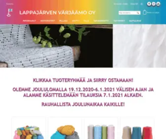 Lappajarvenvarjaamo.fi(Lappajärven) Screenshot