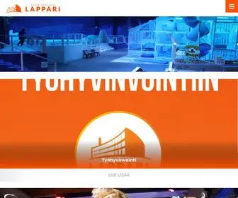 Lappari.fi(Elämystehdas Lappari) Screenshot