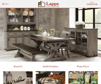 Lappsfurnitureandhomedecor.com(Hagerstown, MD) Screenshot