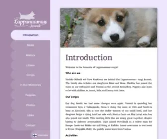 Lappunaaman.net(Kennel Lappunaaman) Screenshot