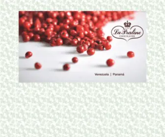 Lapralinechocolatier.com(Bombones de Chocolate) Screenshot