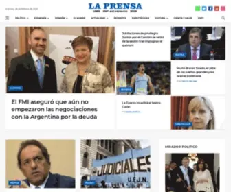 Laprensa.com.ar(Información actualizada diariamente. Noticias de Argentina y del mundo) Screenshot