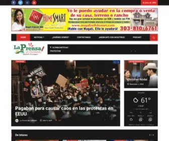 Laprensadecolorado.com(La Prensa de Colorado) Screenshot