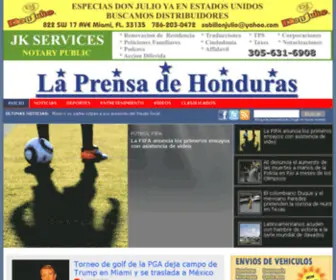 Laprensadehonduras.com(Laprensadehonduras) Screenshot