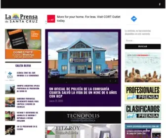 Laprensadesantacruz.info(La Prensa de Santa Cruz) Screenshot