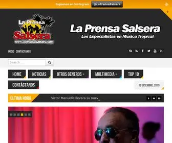 Laprensasalsera.com(La Prensa Salsera) Screenshot