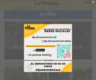 Laprensatachira.com(La Prensa T) Screenshot