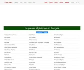 Lapressedz.com(La Presse d'Algérie) Screenshot