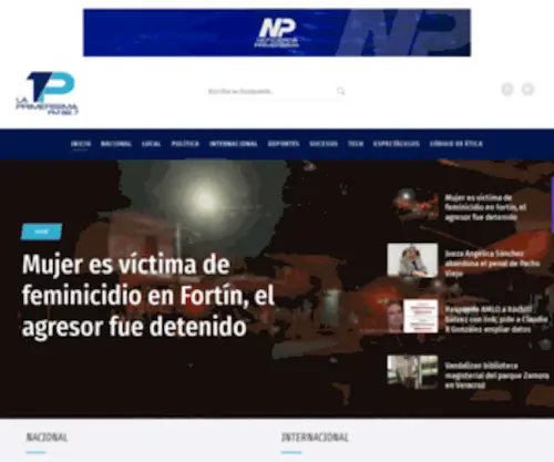 Laprimerisima.com.mx(Radio) Screenshot