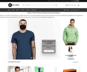 Laprintanddesign.com(Quality T Shirt Printing & Advertising Displays For Your Business) Screenshot
