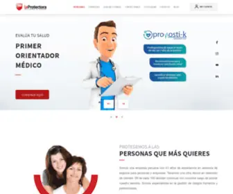 Laprotectora.com.pe(La Protectora) Screenshot