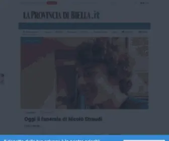 Laprovinciadibiella.it(La Provincia di Biella) Screenshot