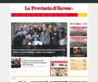 Laprovinciadivarese.it(La Provincia di Varese) Screenshot